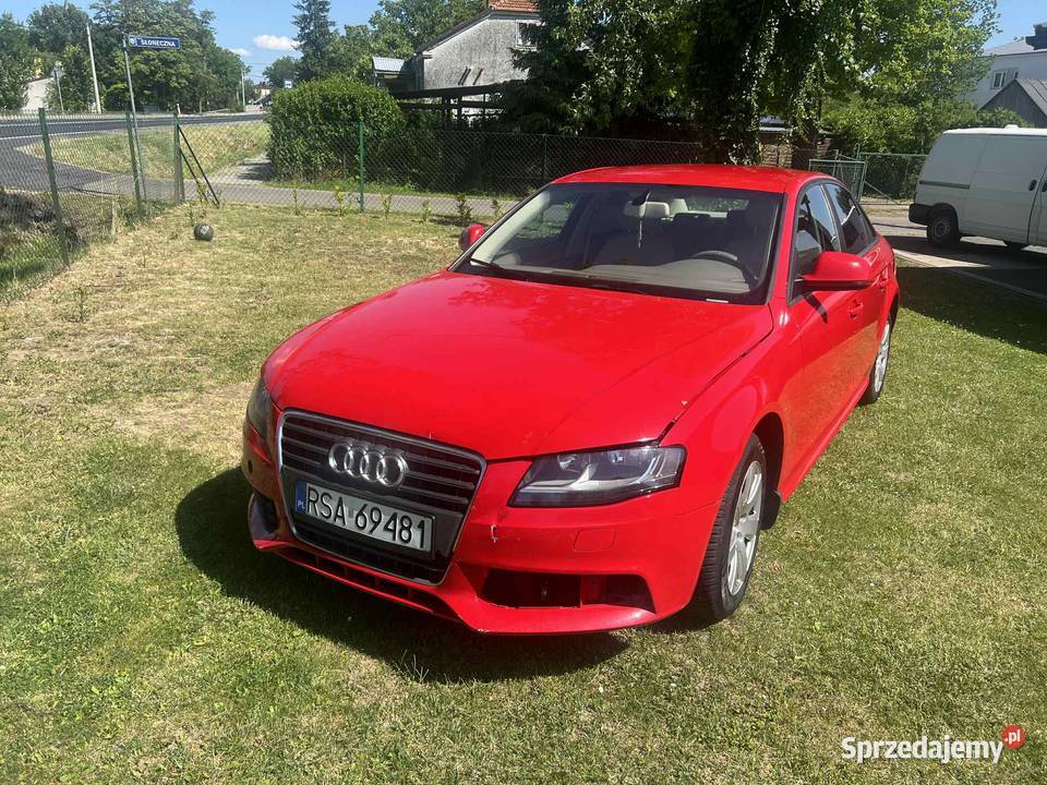Audi a4 b8 2007 18 tfsi nieuszkodzony podkarpackie Ustrzyki Dolne