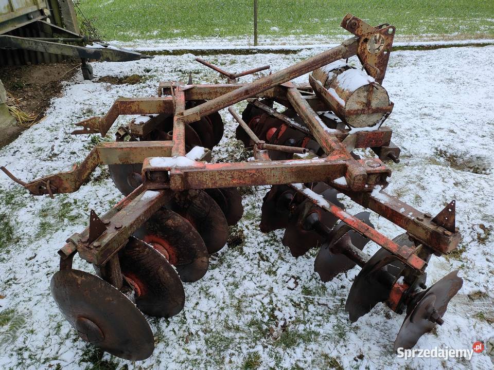 Talerzówka Famarol Słupsk 4x5 20 Talerzy 22m nieuszkodzony Agregaty łódzkie Janów