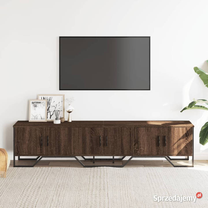 Szafka pod telewizor brązowy dąb 180x34x41 Warszawa sprzedam