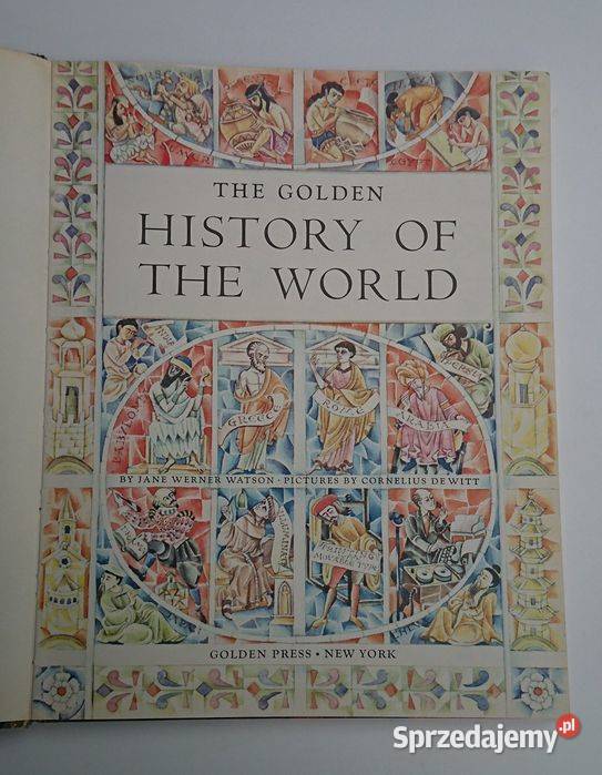 Książka The Golden History of the World twarda Warszawa sprzedam