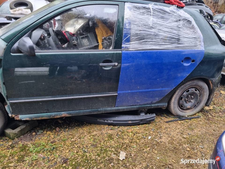 Skoda Fabia 1 Zielona Noebieska Białą Srebrna Skawina