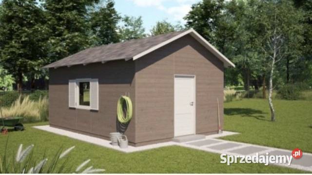 Domek letniskowy drewniany ogrodowy 4x6 15mm Altany i wiaty Korczyna