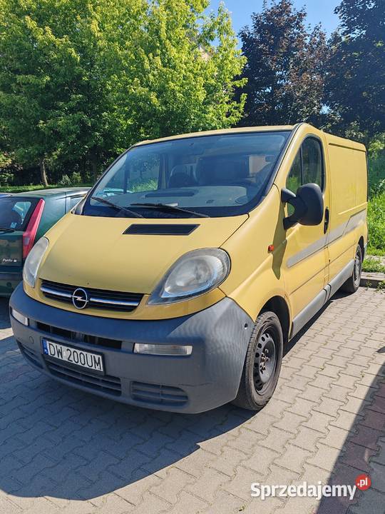 Opel vivaro doinwestowany Rok produkcji 2004 Świdnica Polska sprzedam
