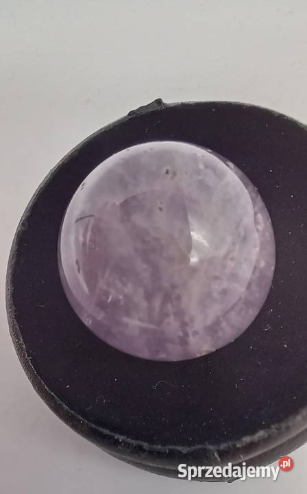 Kolekcja naturalny ametyst fiolet kulka a77 kula Olsztyn sprzedam