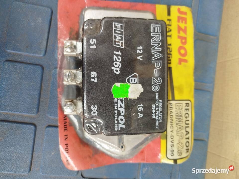 Fiat 126p REGULATOR PRĄDNICY Nowy Klucze