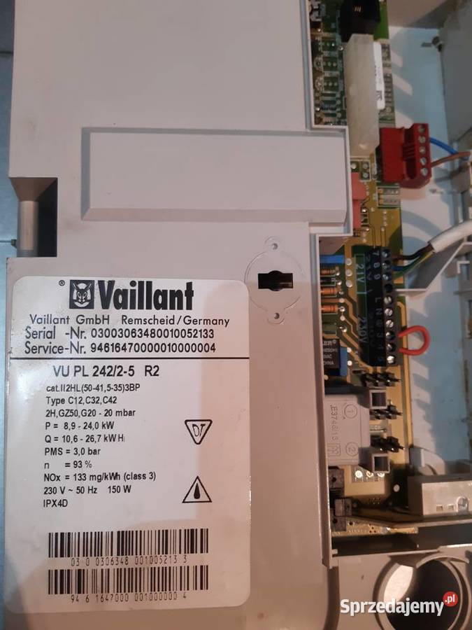 Części piec gazowy Vaillant VU 2422 5 R2 gaz Dom i Ogród Piaseczno