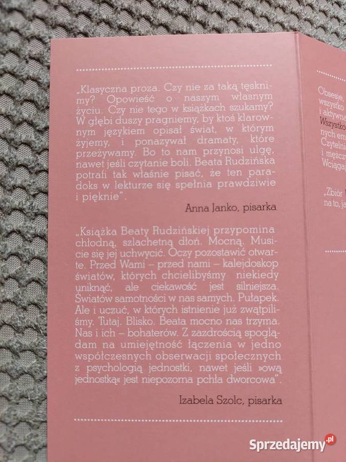 literatura kobieca Wszystko niej Beata Rudzińska Kultura i Rozrywka Kraków