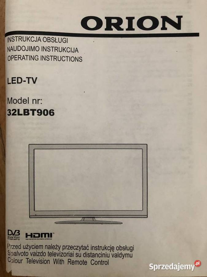 Telewizor z szafką AGD drobne Bolesławiec