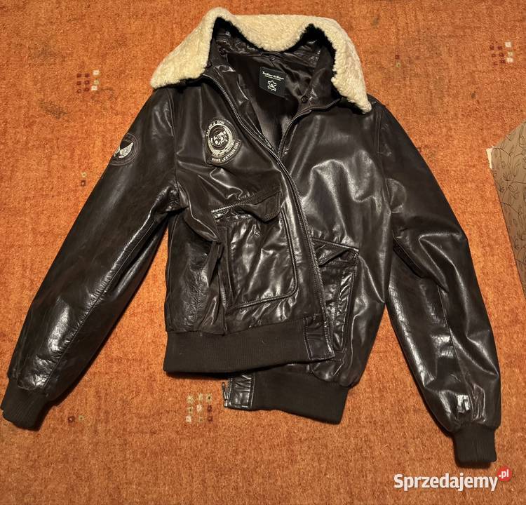 Kurtka skórzana męska xl pilotka Taylor Son Kalisz