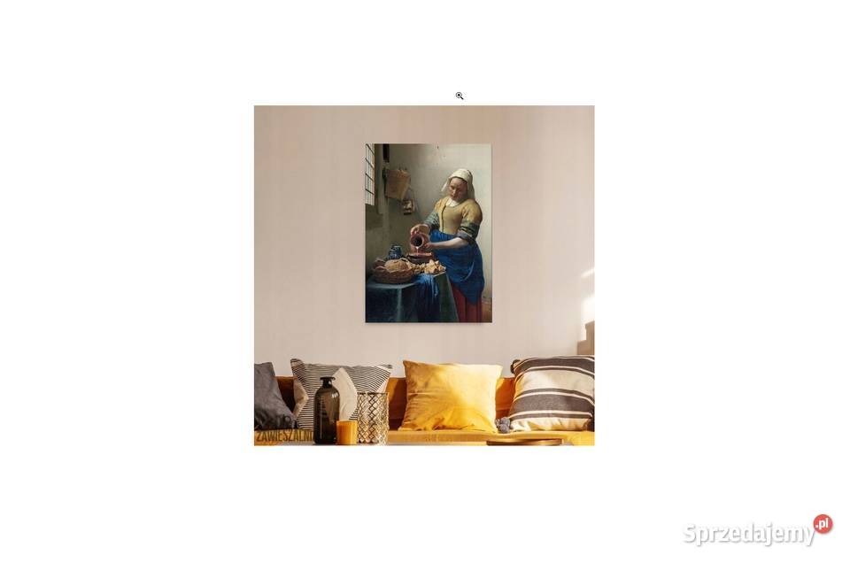 Obraz Mleczarka 55 X 40 Rama z Alu Dibond Antyki, Sztuka, Kolekcje Stalowa Wola