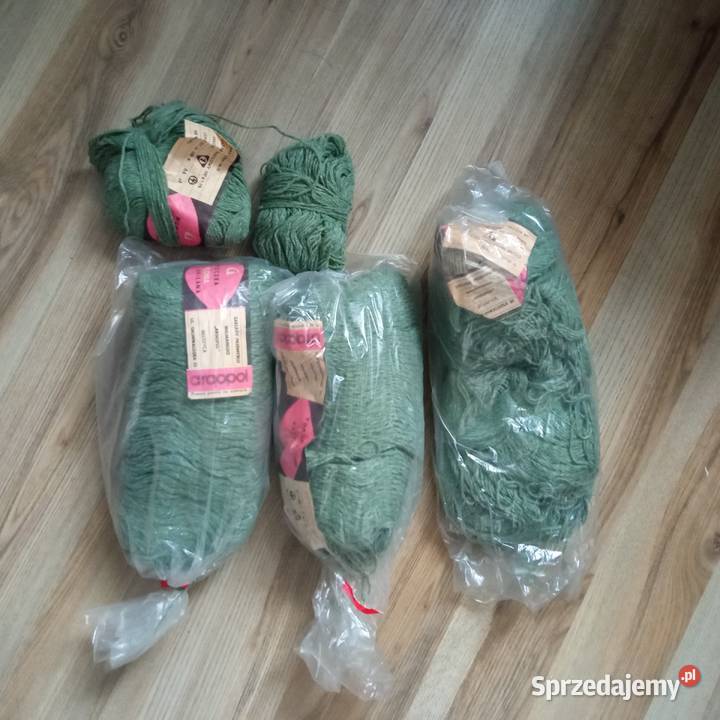 Włczki wełna PRL lubelskie Ryki