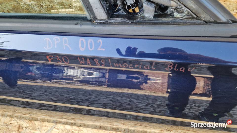 BMW F30 LIFT SEDAN DRZWI PRZÓD PRAWY PRAWE WA89 wielkopolskie