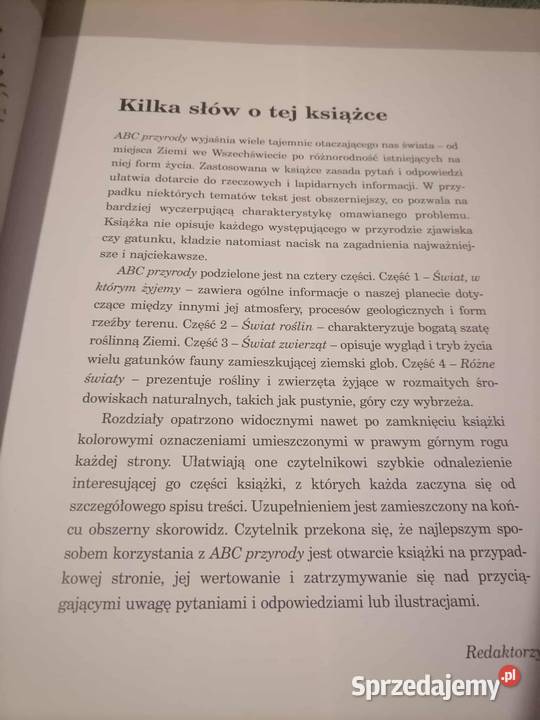 ABC Przyrody Książki naukowe i popularnonaukowe Wałbrzych sprzedam