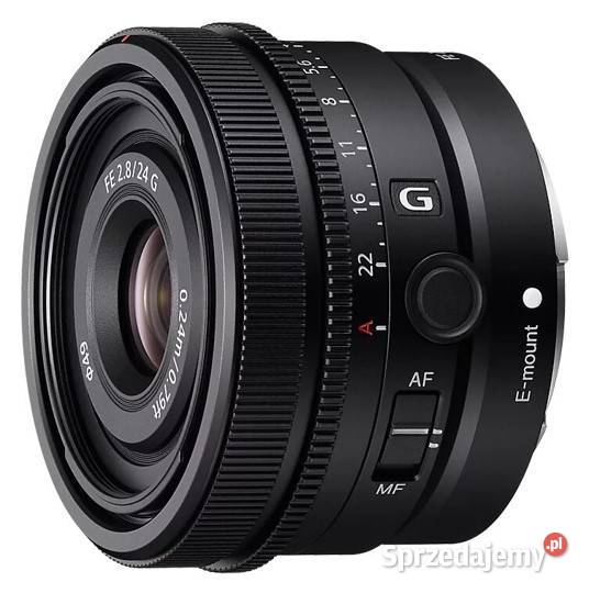 Sony SEL24F28G FE 24 mm F28 G obiektyw pełna Warszawa