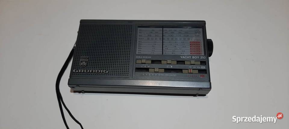Radio Grundig Yacht Boy 210 mazowieckie