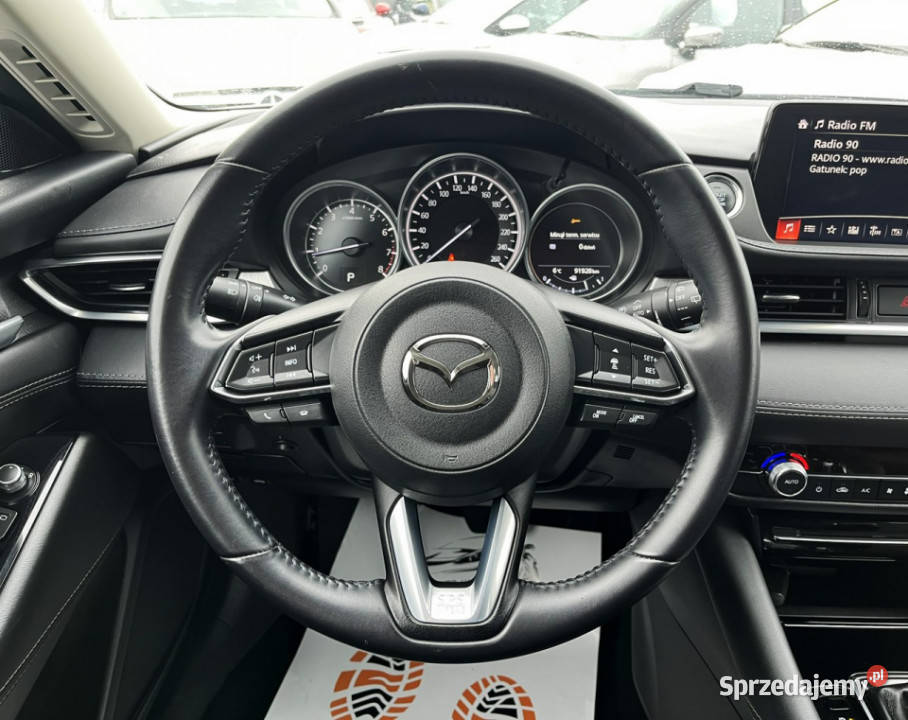 Mazda 6 Automat Navi Biała Perła Salon HUD III system Start-Stop Rydułtowy sprzedam