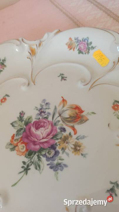Patera z różą i tulipanem Ilmenau Made in pomorskie Gdańsk sprzedam