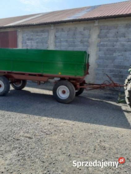 Przyczepa rolnicza reisch 8 ton dmc Pilzno sprzedam
