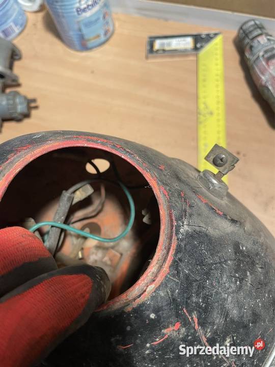 Lampa Wsk gil garbuska stacyjka ramka metalowa Kielce