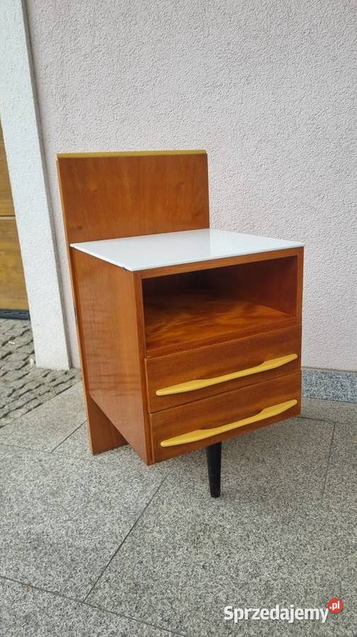 Szafka Nocna MOJMIR POZAR Komoda Design PRL Bytom