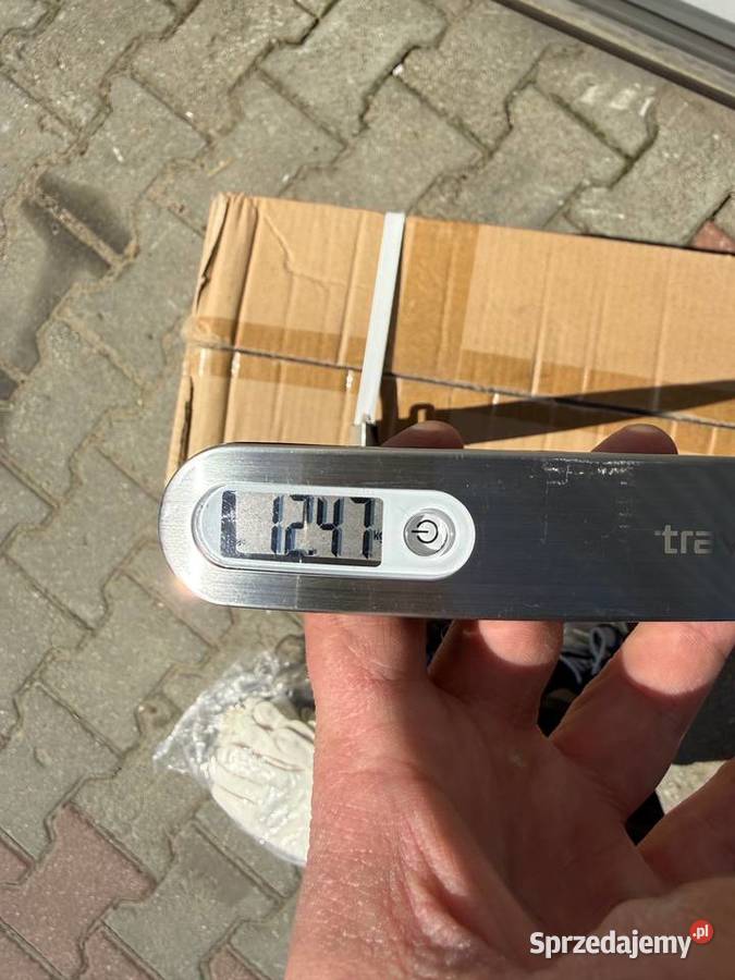 Rękawice robocze bawełniane białe nakrapiane
