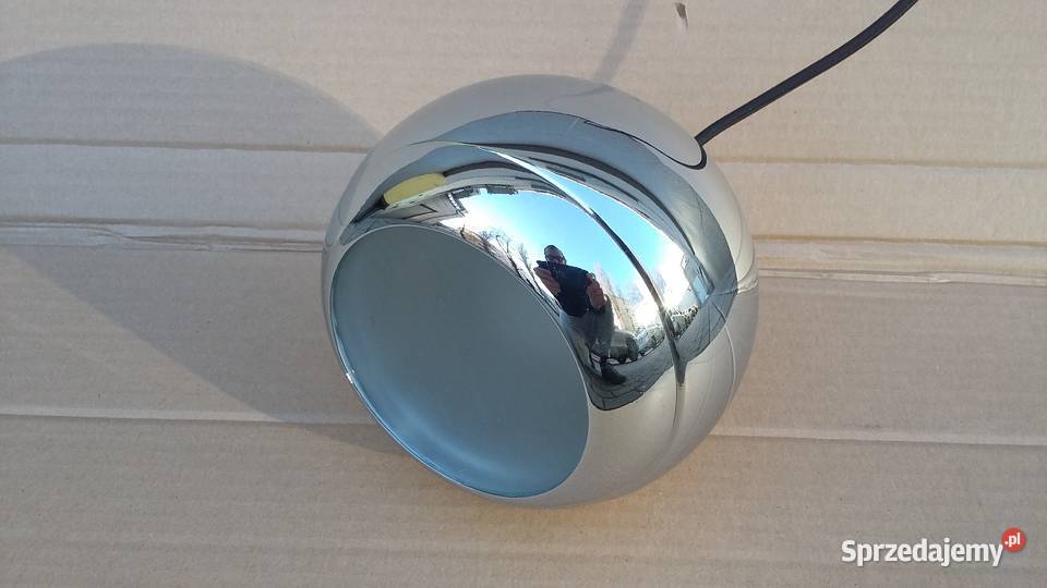 Lampa wisząca KULA CHROM METAL blat w kuchni mazowieckie Warszawa