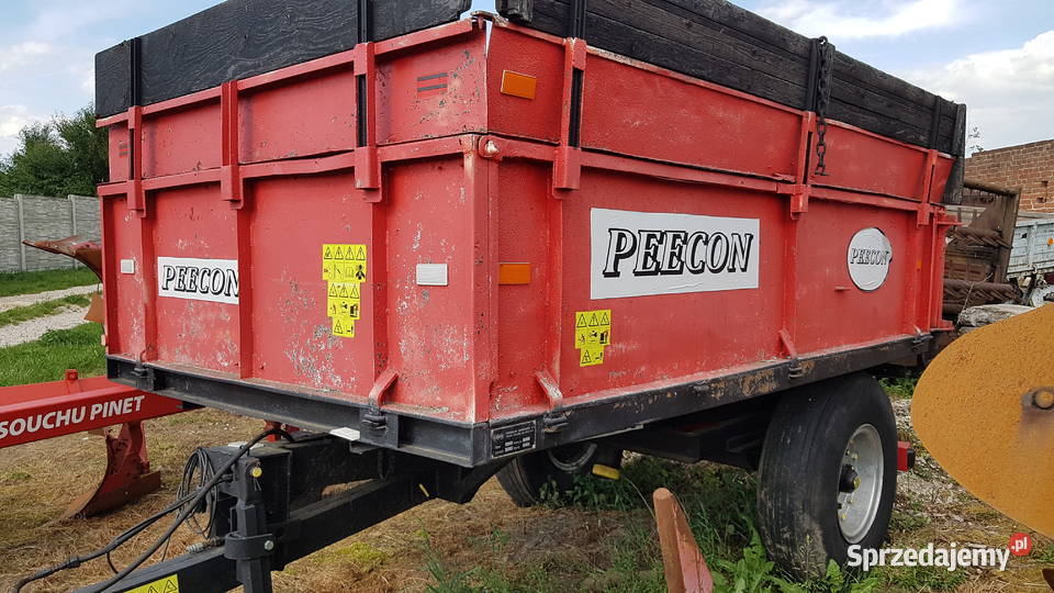 Przyczepa wywrotka jednoosiowa 7ttransport Maszyny rolnicze Drużbice