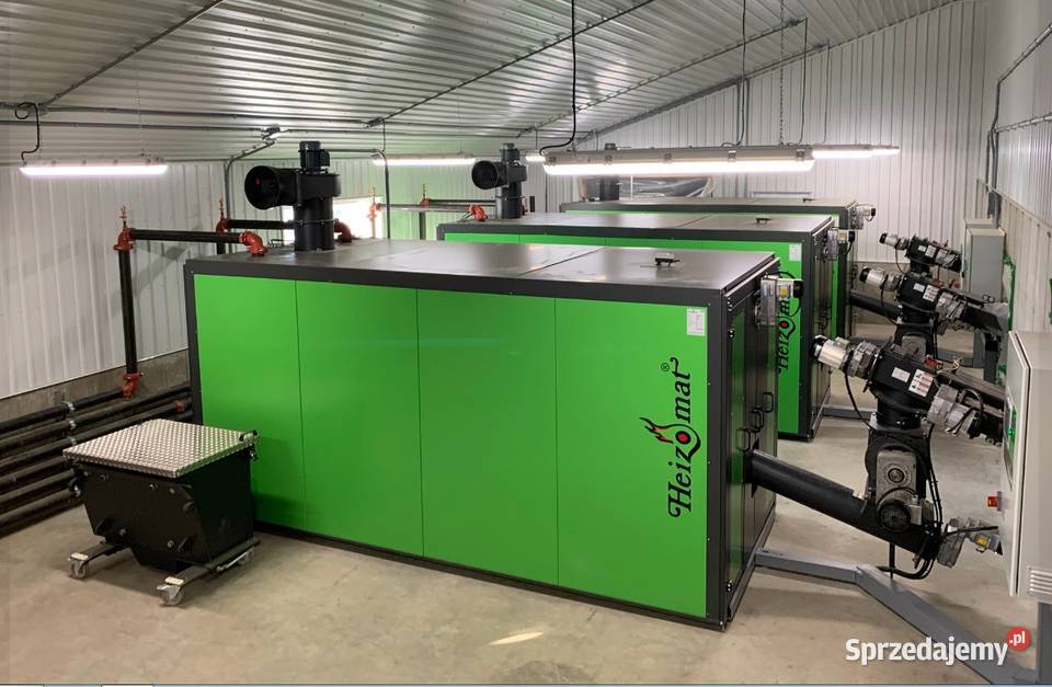 Piec na Trociny Zrębki Płytę MDF HDF Wióra Ogrzewanie Kożuchów