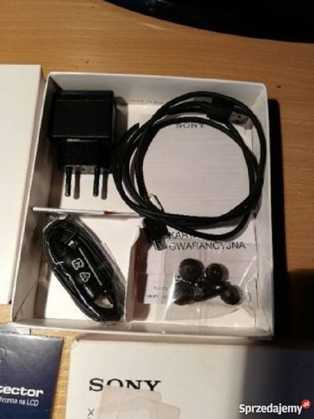 Sony Z3 compactKartonik ładowarka słuchawki Konin sprzedam