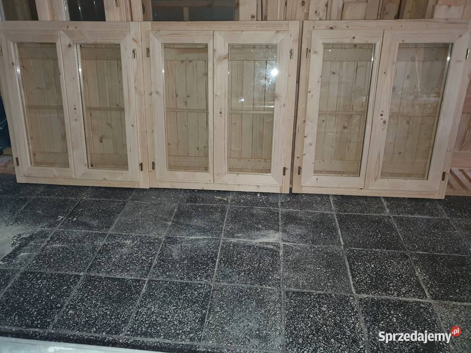 Okno drewniane 90 x 100 producent Warszawa
