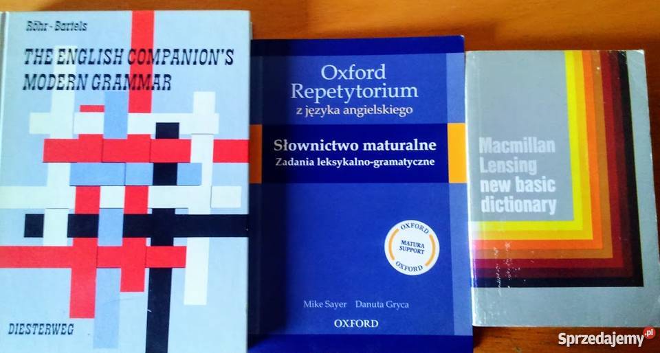 Podręczniki do nauki języka angielskiego Poznań sprzedam