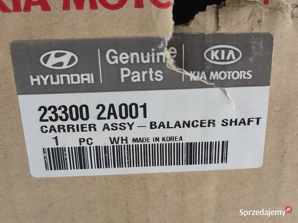 WAŁEK BALANSUJĄCY KIA PICANTO DIESEL 20082011