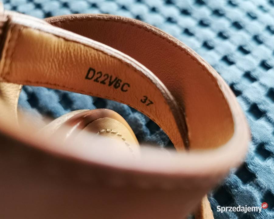 Buty na koturnie skórzane GEOX Geox pomorskie Reda