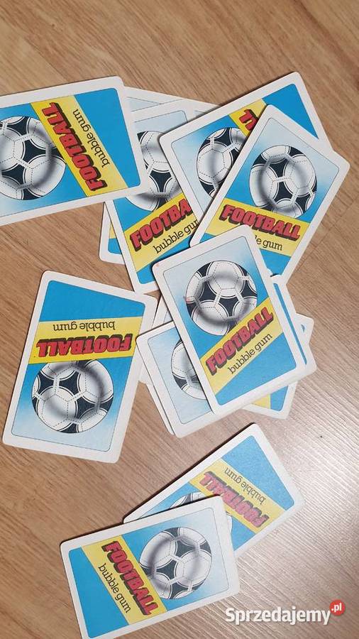 Karty z pilkarzami Football Bubble Sejny