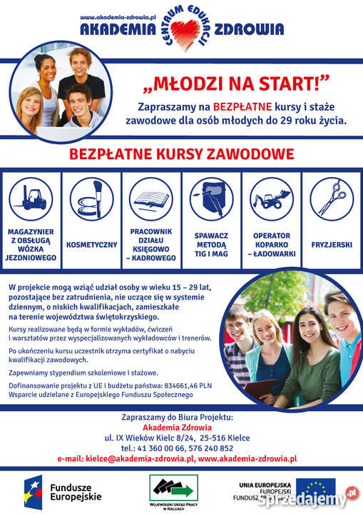 Kurs fryzjerski Kielce