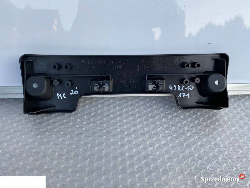 MAZDA 6 PODSTAWA RAMKA POD TABLICE REJESTRACYJNĄ Kozubszczyzna