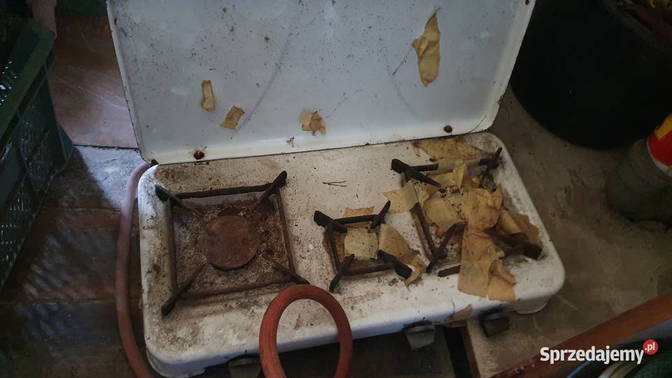 Stara kuchenka gazowa dwupalnikowa z instrukcją mazowieckie Warszawa