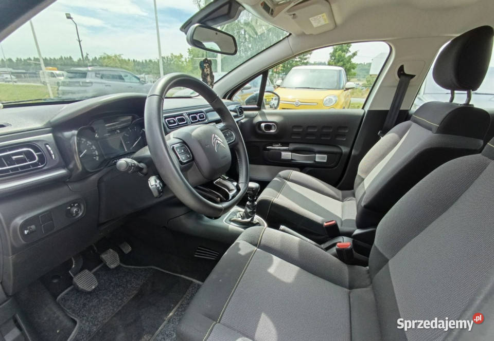 Citroen C3 15 95 NAV niski przebieg III 2016 nieuszkodzony Nowy Sącz