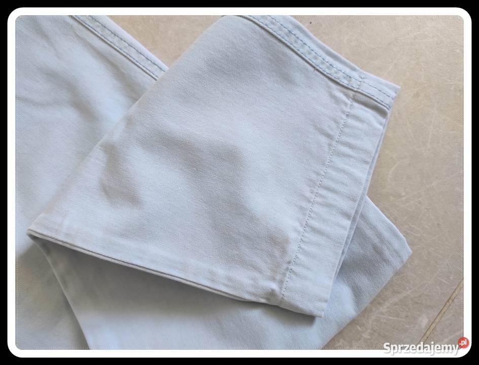 next błękitne spodnie jeansowe damskie 42 XL mazowieckie