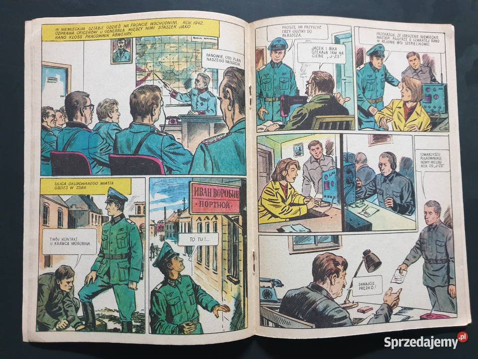 Kapitan Kloss Agent J23 1 wydanie II 1983 historyczne i wojenne Gdynia