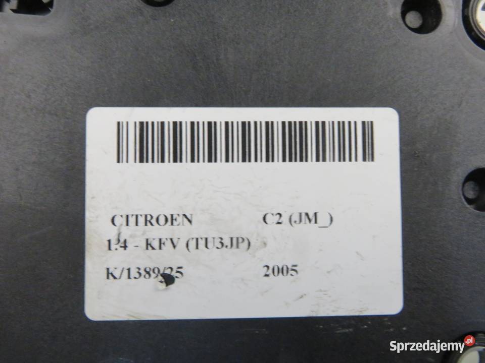 MODUŁ AIRBAG CITROEN C2 JM 9660855280 Komputery małopolskie