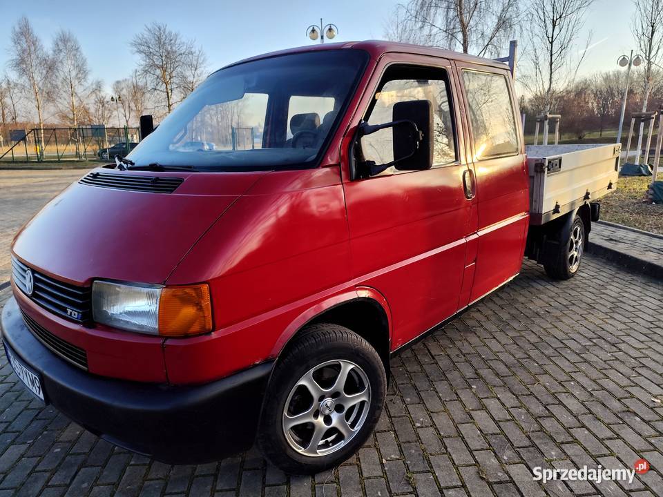 VW Transporter T4 25 TDI Doka 6 Osobowa 199900 2500cm3 Jasło