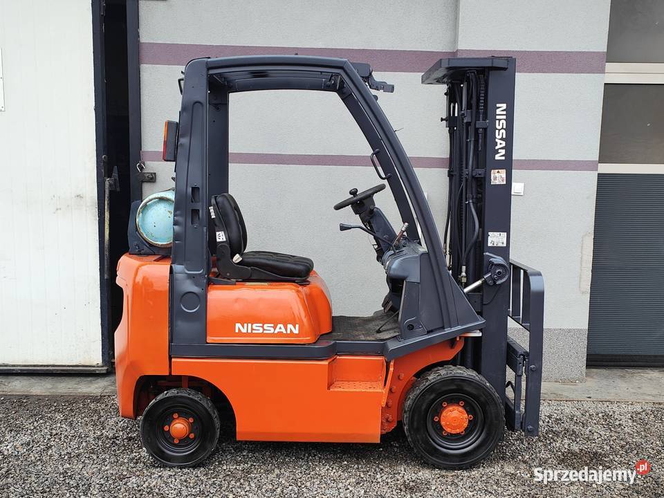 Wózek Nissan FG15 LPG 15T Triplex 47m Wolny Skok Sandomierz