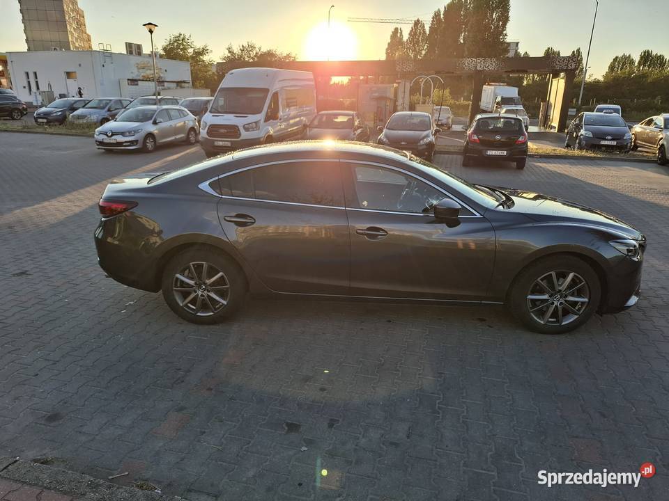 Mazda 6 20 SkyPassion 2017 Szary 68 000 nieuszkodzony Szczecin