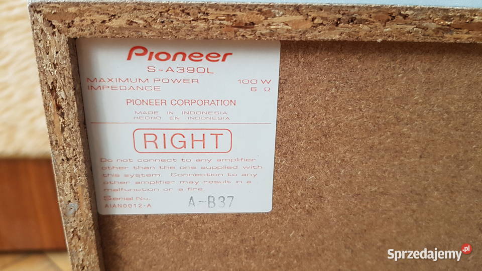 Wieza Pioneer XRA4900 XR Pioneer wieża XR A4900 Wieże i miniwieże