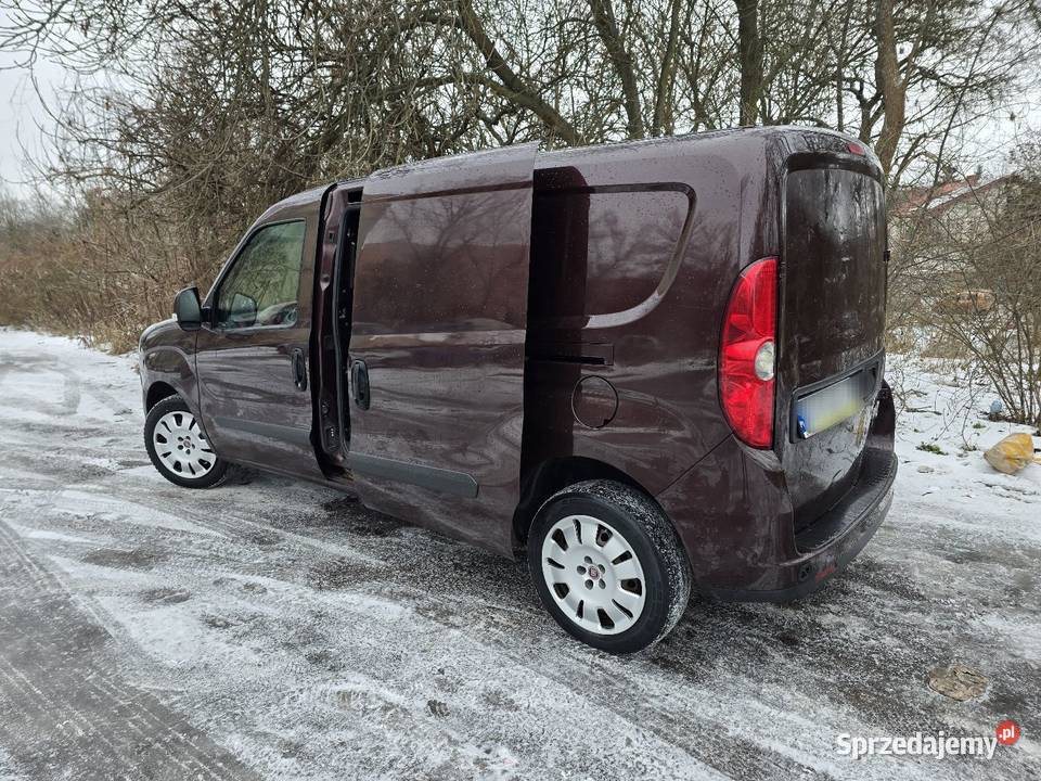 Fiat doblo maxi 14 LPG 2014 bordowy Fiat łódzkie Łódź