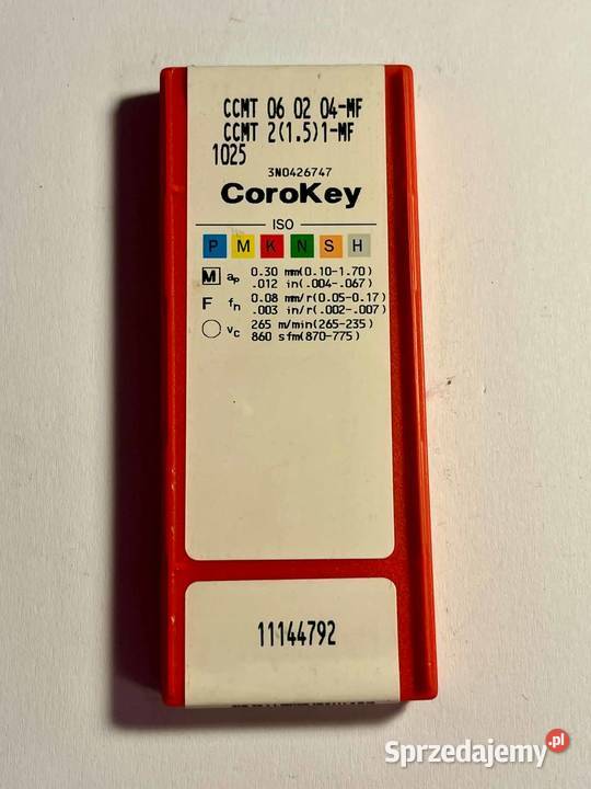 Płytki Sandvik CCMT 06 02 04MF 1025