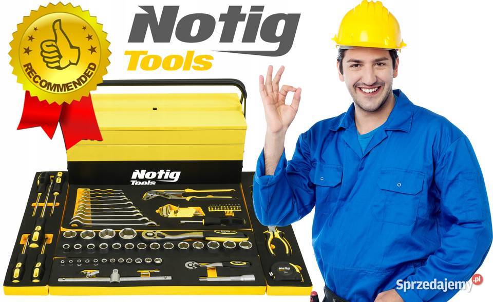 Zestaw narzędzi Notig Tools N4802 86 el Pozostałe Chmielnik