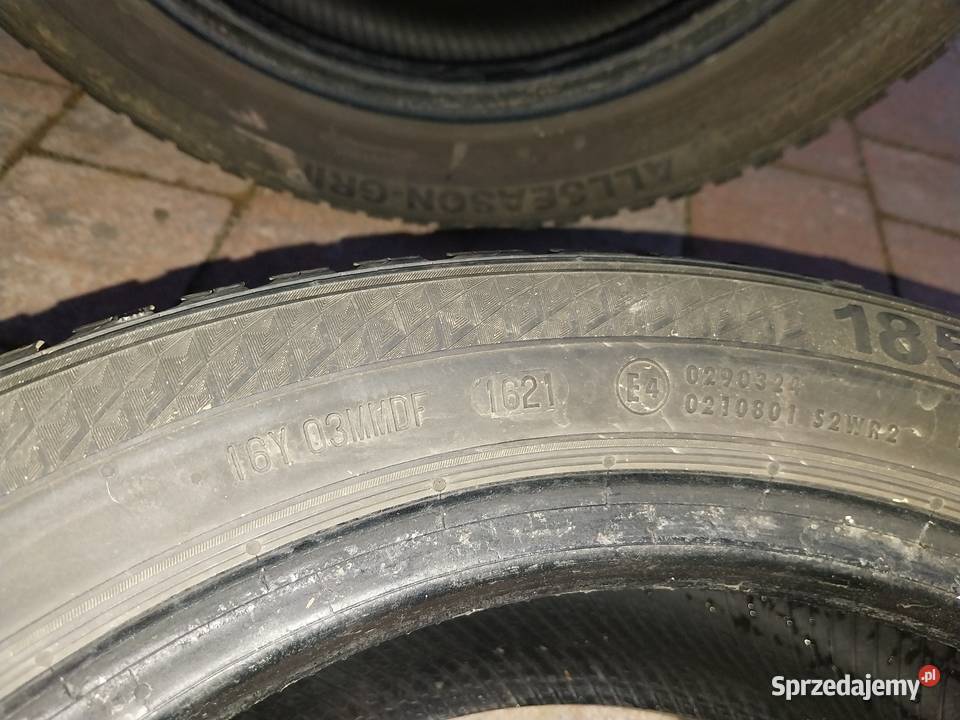 Opony wielosezonowe semperit 18555 15 2021r Samochodowe Kielce