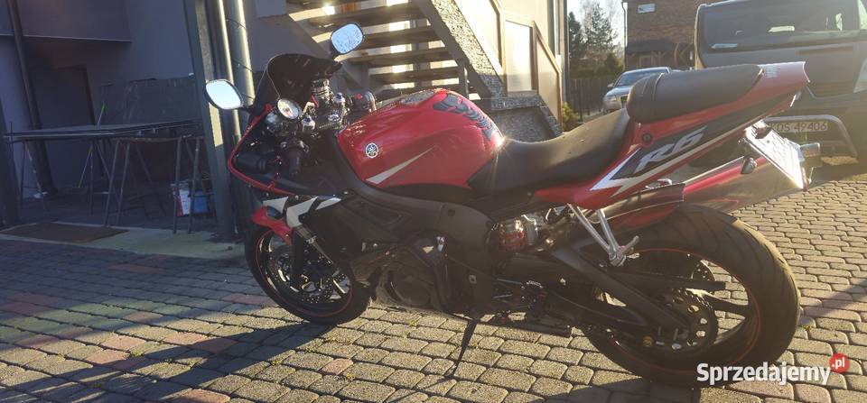 Sprzedam Yamaha r6 2003 zarejestrowana na A2 sprowadzony sprzedam